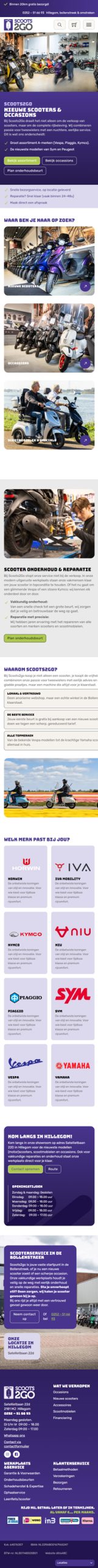 screenshot nieuwe website mobiel scoots2go